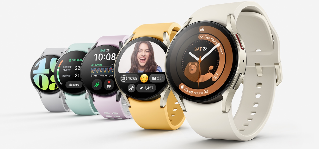 Samsung Galaxy Watch6 có thiết kế trẻ trung, năng động